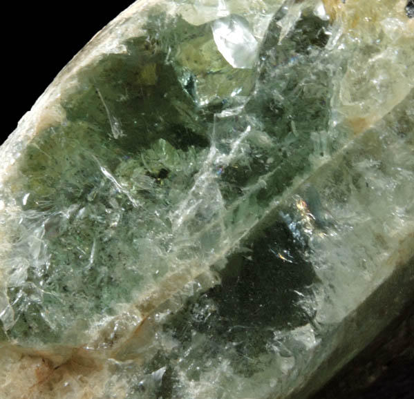 Beryl (gem-grade) from Alstead-Gilsum Beryl District, Cheshire County, New Hampshire