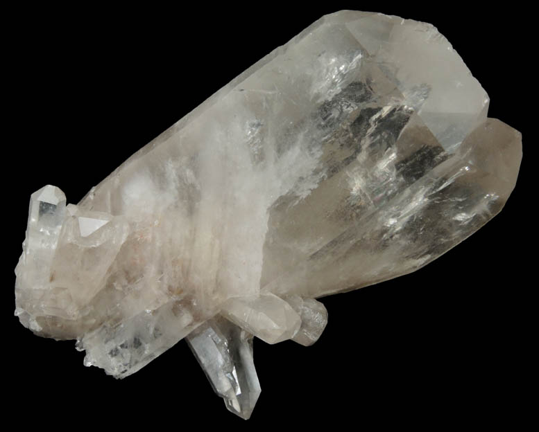 Quartz (Brazil Twin, combination of left-hand and right-hand crystals) from Himalaya Mountains, India