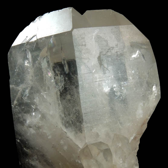 Quartz (Brazil Twin, combination of left-hand and right-hand crystals) from Himalaya Mountains, India