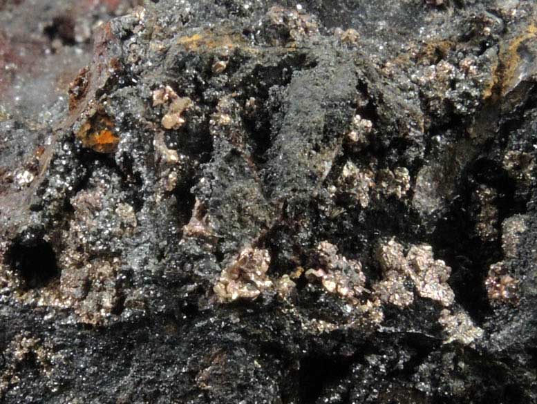 Copper with Delafossite from Lavender Pit, Copper Queen Mine, Bisbee, Cochise County, Arizona