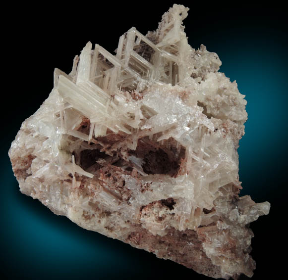 Cerussite (twinned crystals) from Mammoth-St. Anthony Mine, Tiger District, Pinal County, Arizona