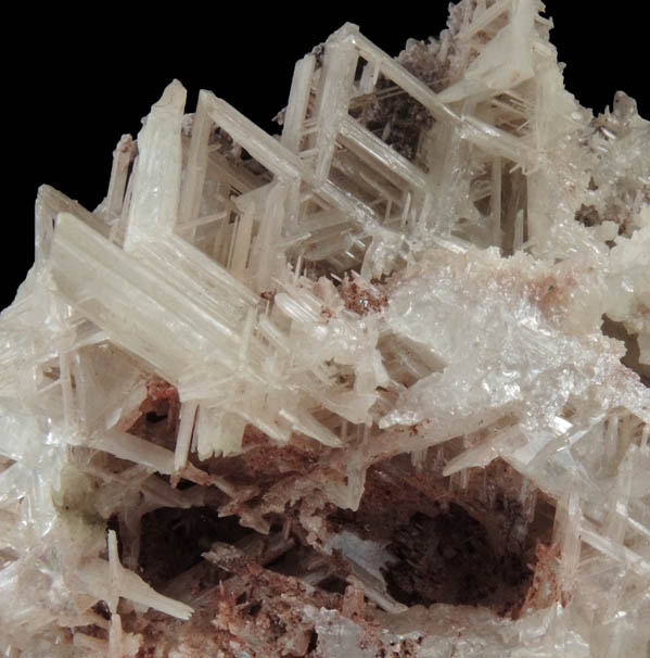 Cerussite (twinned crystals) from Mammoth-St. Anthony Mine, Tiger District, Pinal County, Arizona