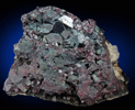 Cuprite on Quartz from Cornwall, England