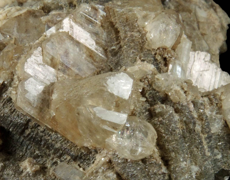 Hydroxylherderite on Muscovite and Albite from Mount Apatite, Auburn, Androscoggin County, Maine