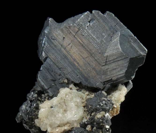 Chalcocite from Bristol Copper Mine, Hartford County, Connecticut