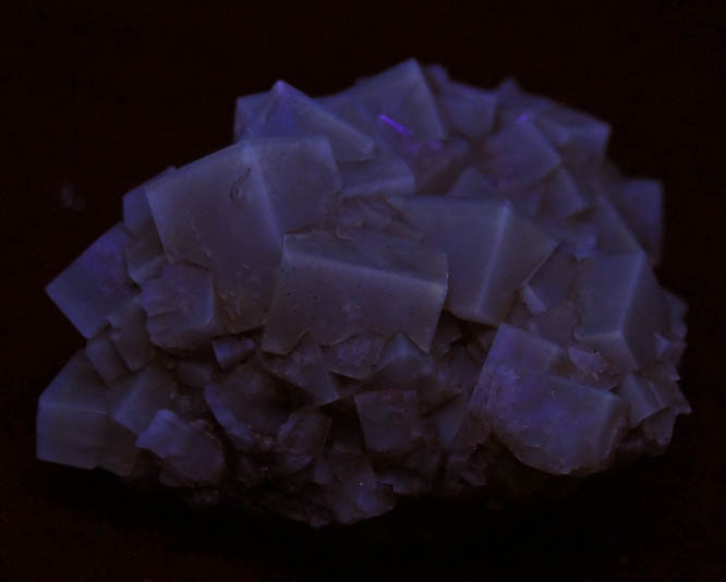 Fluorite (twinned crystals) from Hilton Mine, Scordale, 4 km NE of Hilton, Cumbria, England