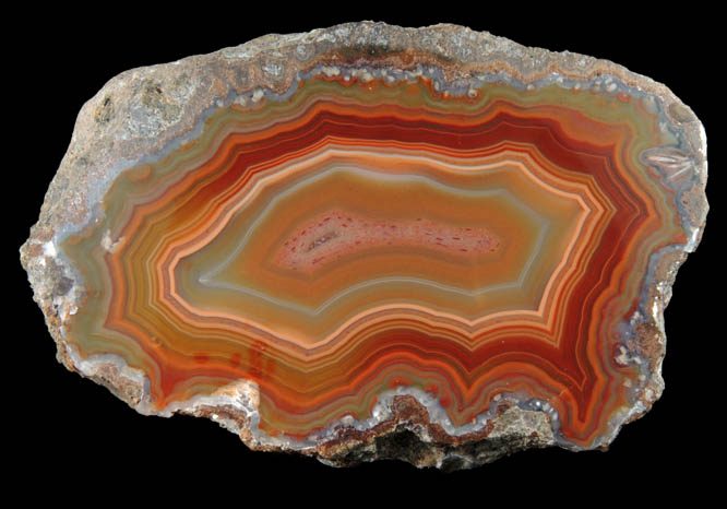 Quartz var. Condor Agate from San Rafael, Mendoza Province, Argentina