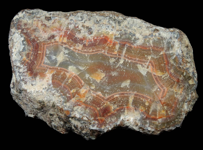 Quartz var. Condor Agate from San Rafael, Mendoza Province, Argentina