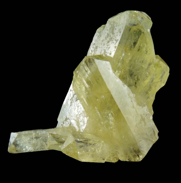 Brazilianite from Lavra do Corrego Frio, Linpolis, Divino das Laranjeras, Minas Gerais, Brazil (Type Locality for Brazilianite)