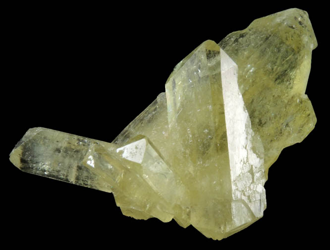 Brazilianite from Lavra do Corrego Frio, Linpolis, Divino das Laranjeras, Minas Gerais, Brazil (Type Locality for Brazilianite)