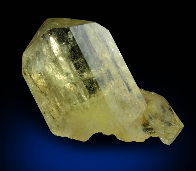 Brazilianite from Lavra do Corrego Frio, Linpolis, Divino das Laranjeras, Minas Gerais, Brazil (Type Locality for Brazilianite)