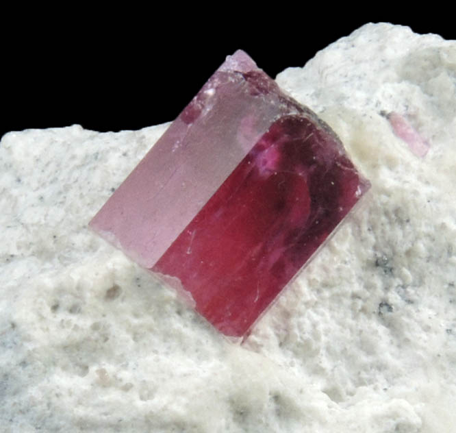 Beryl var. Bixbite (Red Beryl) from Rex Harris' Ruby Violet claim, 1 km north of Bumblebee Mountain, Wah Wah Mountains, Beaver County, Utah