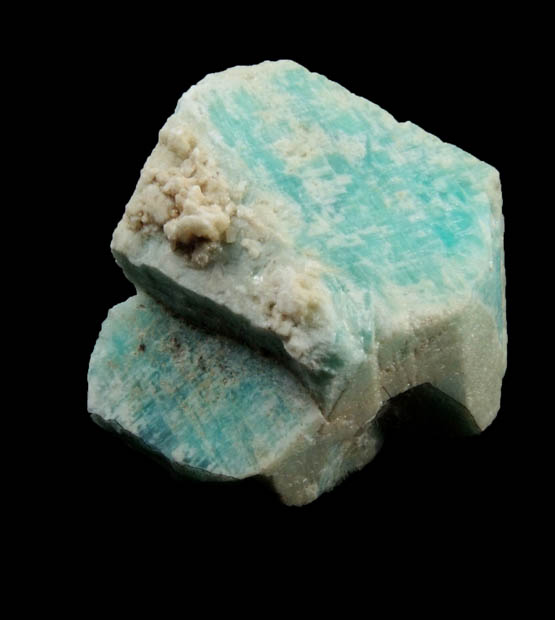 Microcline var. Amazonite from Black Cap Mountain, east of North Conway, Carroll County, New Hampshire