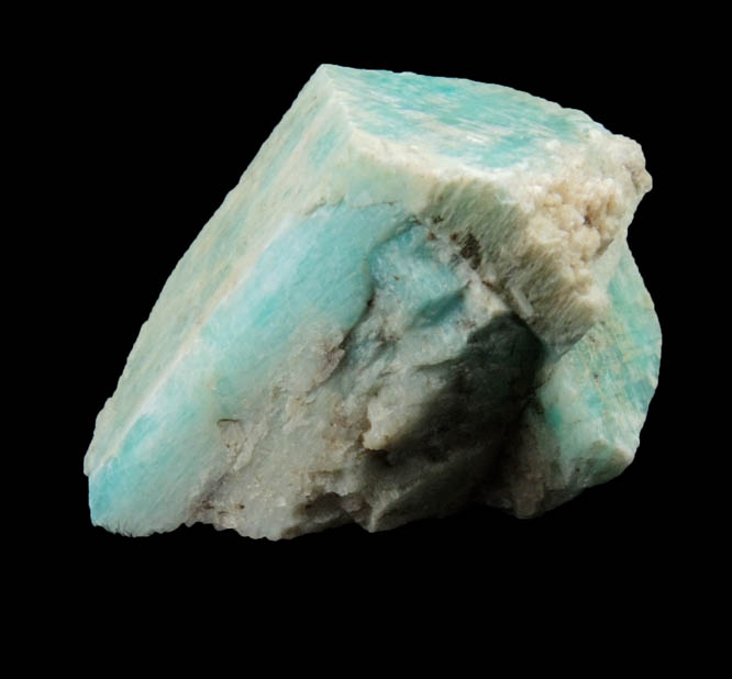 Microcline var. Amazonite from Black Cap Mountain, east of North Conway, Carroll County, New Hampshire