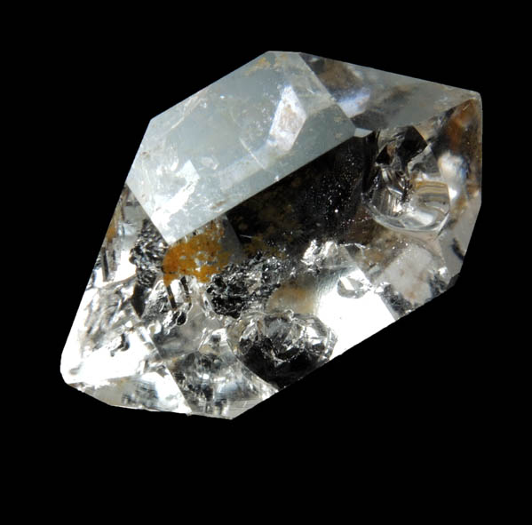 Quartz var. Herkimer Diamond from Middleville, Herkimer County, New York