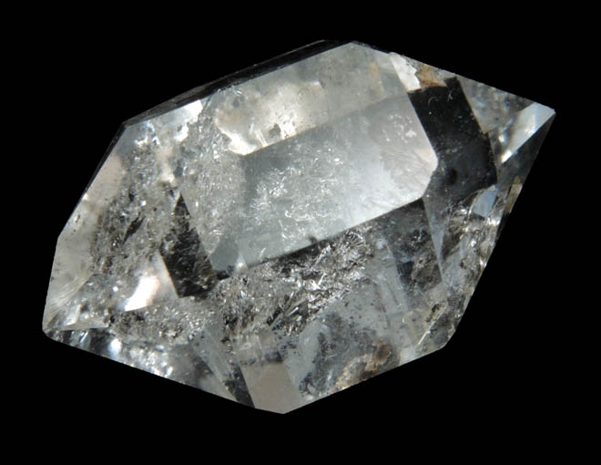 Quartz var. Herkimer Diamond from Middleville, Herkimer County, New York