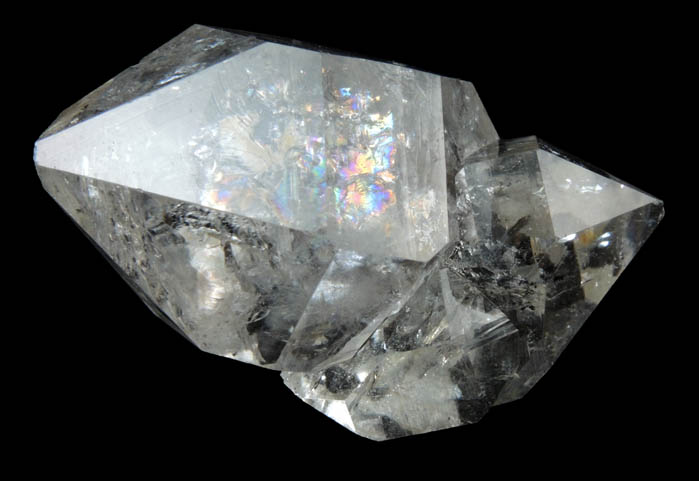 Quartz var. Herkimer Diamond from Middleville, Herkimer County, New York