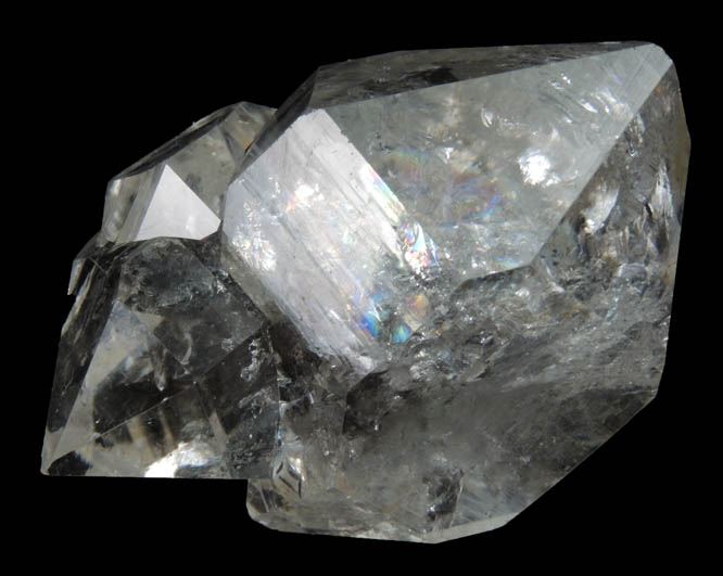 Quartz var. Herkimer Diamond from Middleville, Herkimer County, New York