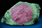 Corundum var. Ruby in Zoisite from Longido, Arusha, Tanzania