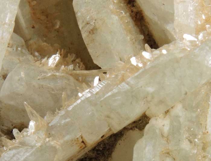 Albite var. Cleavelandite with Muscovite from Amelia Courthouse, Amelia County, Virginia