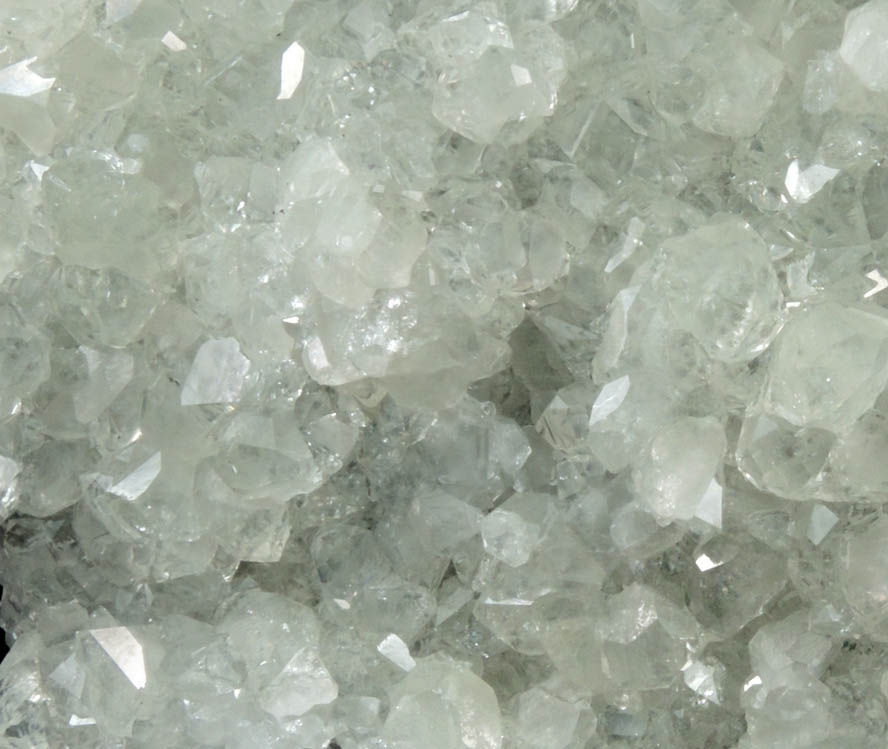 Datolite, Apophyllite, Calcite from Erie Railroad Cut, Jersey City, Hudson County, New Jersey