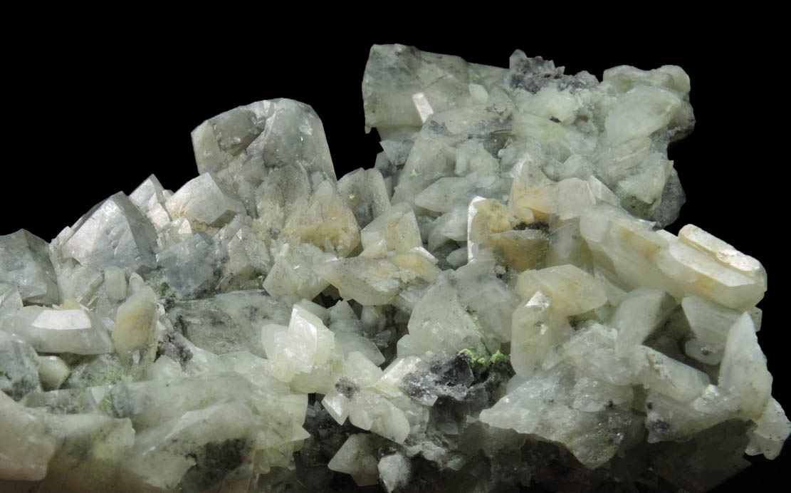 Anglesite with Galena inclusions from Tsumeb Mine, Otavi-Bergland District, Oshikoto, Namibia