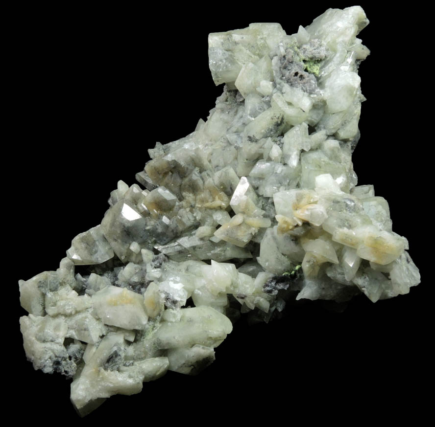 Anglesite with Galena inclusions from Tsumeb Mine, Otavi-Bergland District, Oshikoto, Namibia