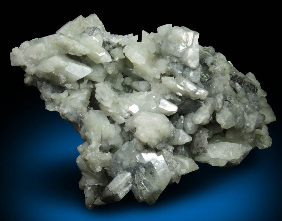 Anglesite with Galena inclusions from Tsumeb Mine, Otavi-Bergland District, Oshikoto, Namibia