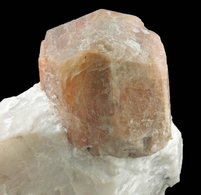 Willemite on Calcite from Sterling Mine, Ogdensburg, Sterling Hill, Sussex County, New Jersey