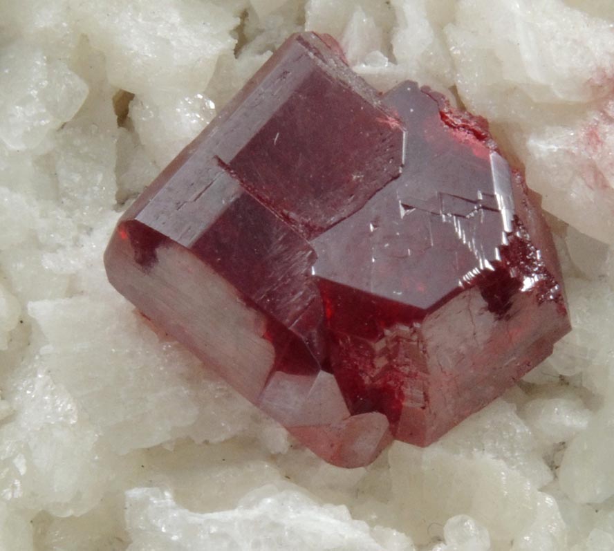 Cinnabar on Dolomite from Tongren, Guizhou, China