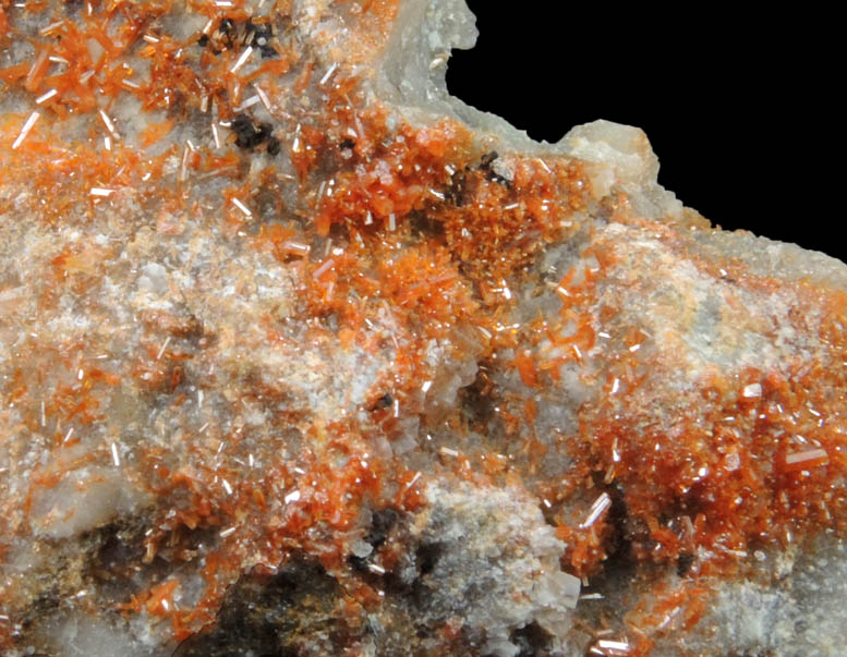 Vanadinite from Mammoth Mine, Tiger District, Pinal County, Arizona