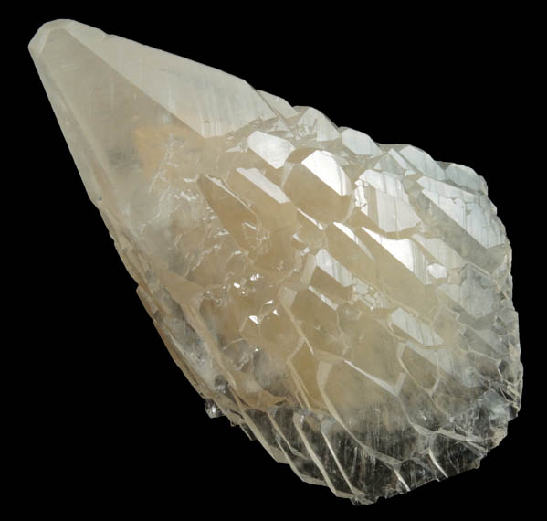 Calcite with internal phantom-growth zone from Santa Eulalia District, Aquiles Serdn, Chihuahua, Mexico