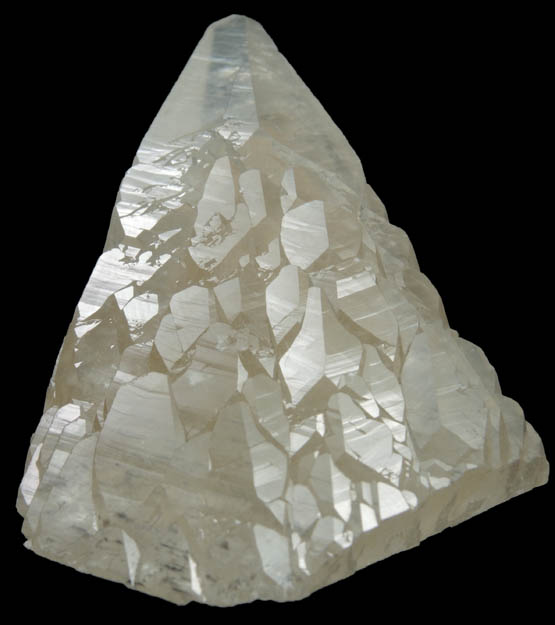 Calcite with internal phantom-growth zone from Santa Eulalia District, Aquiles Serdn, Chihuahua, Mexico