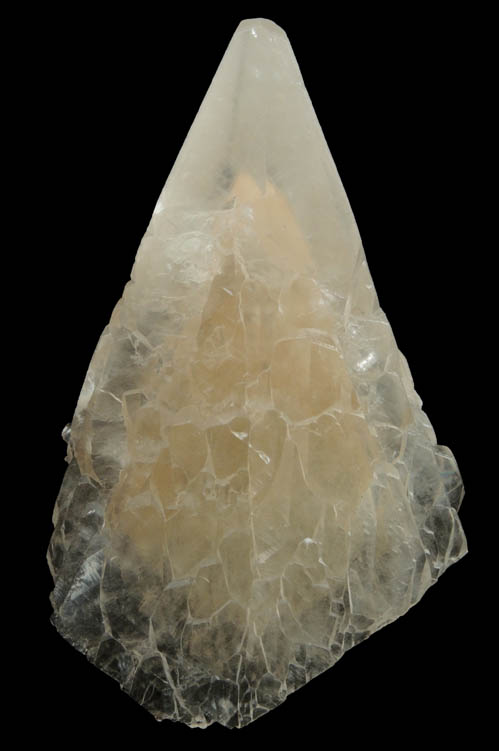 Calcite with internal phantom-growth zone from Santa Eulalia District, Aquiles Serdn, Chihuahua, Mexico