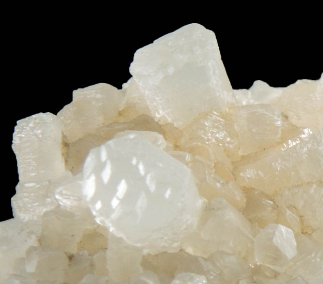 Calcite on Barite from St. Andreasberg District, 25 km SE of Clausthal-Zellerfeld, Harz Mountains, Lower Saxony, Germany