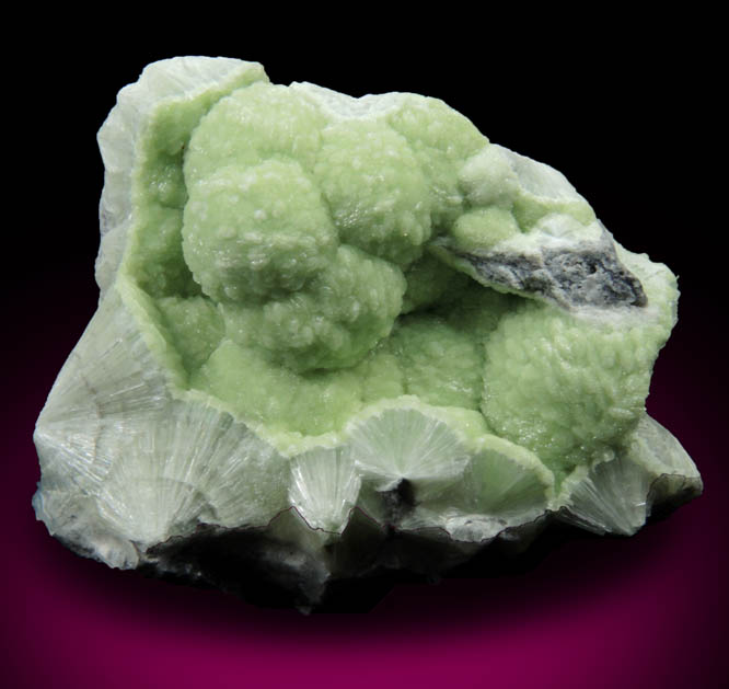 Wavellite from Mauldin Mountain, Montgomery County, Arkansas