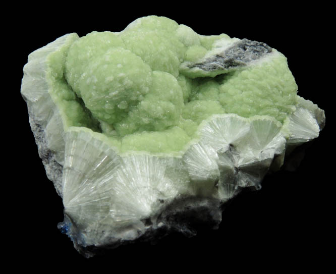 Wavellite from Mauldin Mountain, Montgomery County, Arkansas