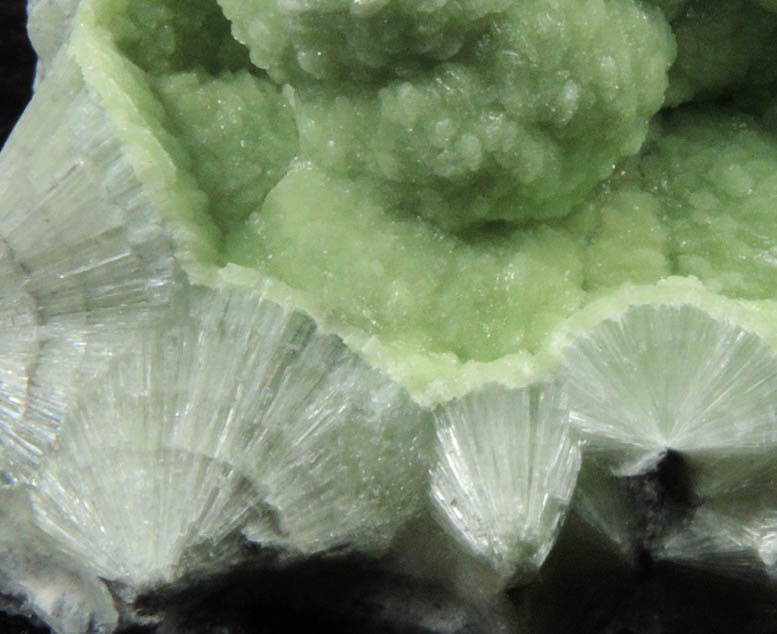 Wavellite from Mauldin Mountain, Montgomery County, Arkansas