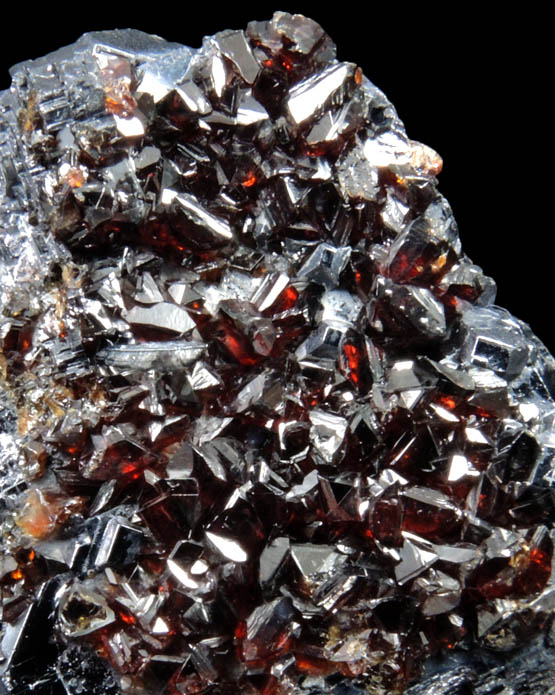 Galena with Sphalerite from Mid-Continent Mine, Treece, Cherokee County, Kansas