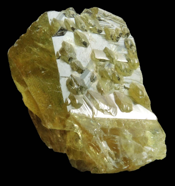 Titanite (twinned crystals) from Capelinha, Minas Gerais, Brazil