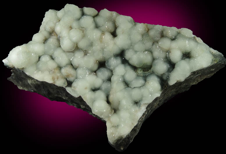 Prehnite from Lower New Street Quarry, Paterson, Passaic County, New Jersey