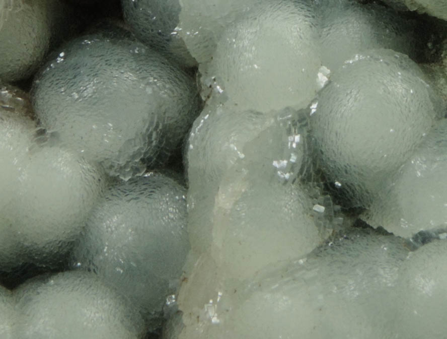 Prehnite from Lower New Street Quarry, Paterson, Passaic County, New Jersey