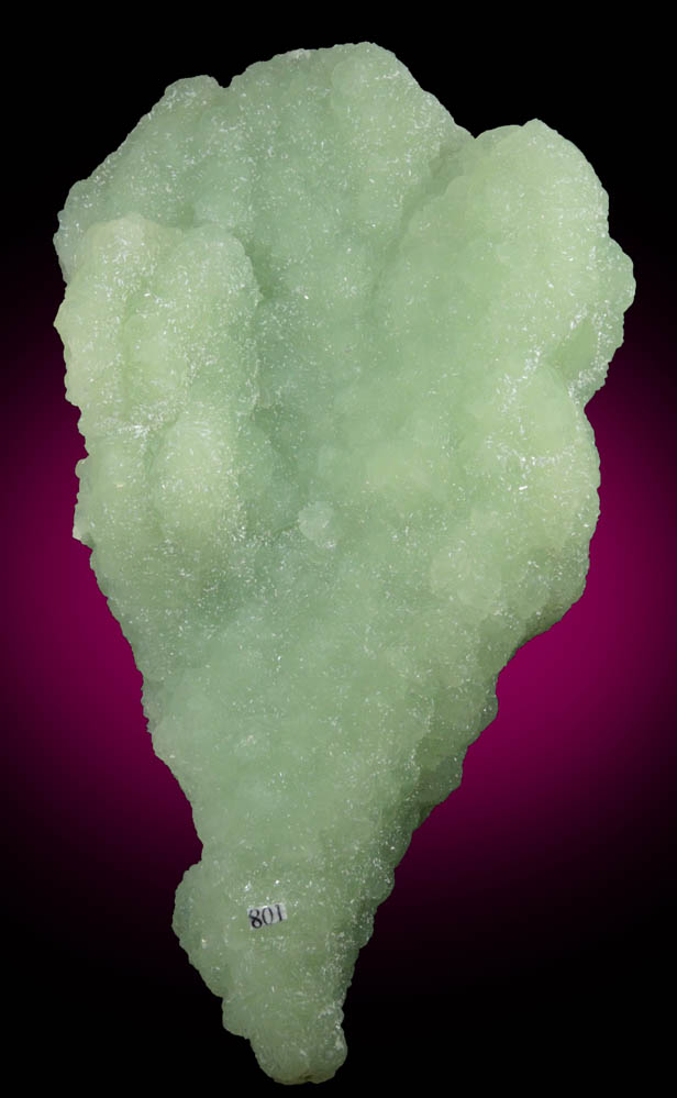 Prehnite pseudomorphs after Anhydrite from New Street Quarry, Paterson, Passaic County, New Jersey