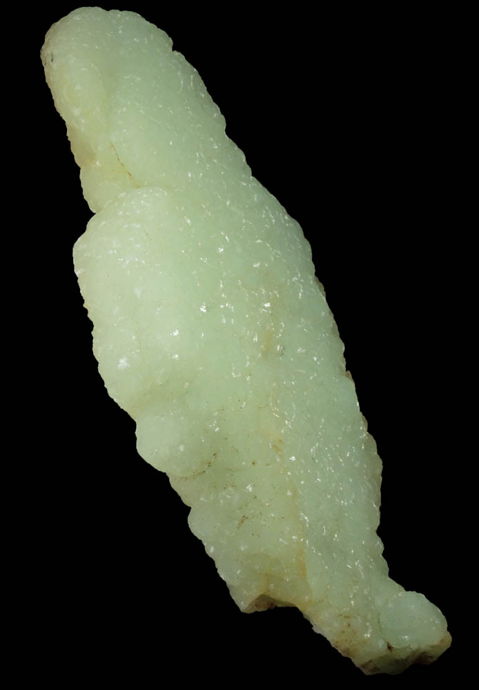 Prehnite pseudomorph after Anhydrite from Prospect Park Quarry, Prospect Park, Passaic County, New Jersey