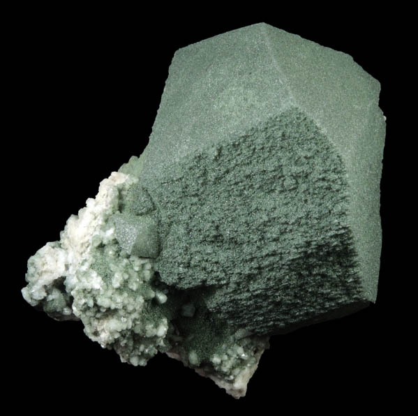 Orthoclase var. Adularia with Chlorite coating from Piz Starlera, Val Cristallina, Grisons, Switzerland