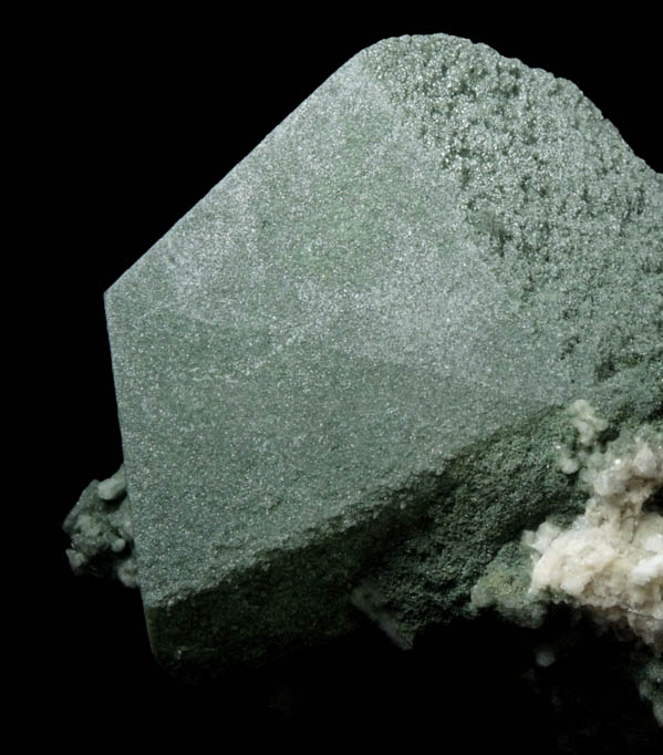 Orthoclase var. Adularia with Chlorite coating from Piz Starlera, Val Cristallina, Grisons, Switzerland