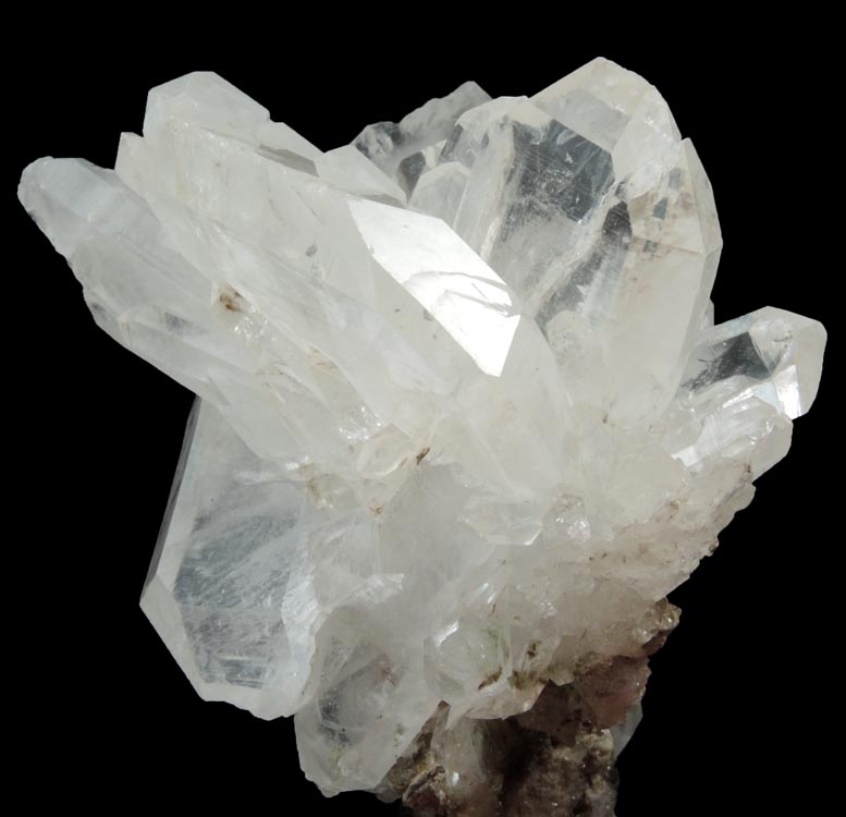 Quartz var. Faden Habit from Dera Ismail Khan District, Waziristan, Pakistan