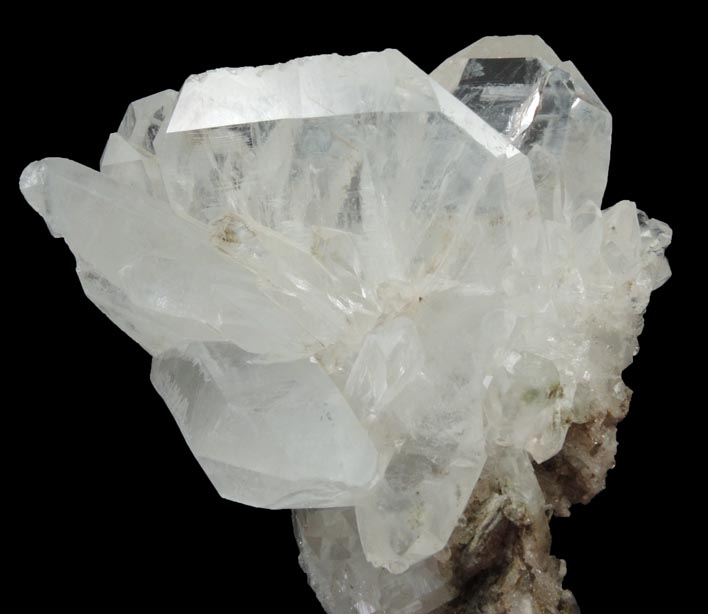 Quartz var. Faden Habit from Dera Ismail Khan District, Waziristan, Pakistan