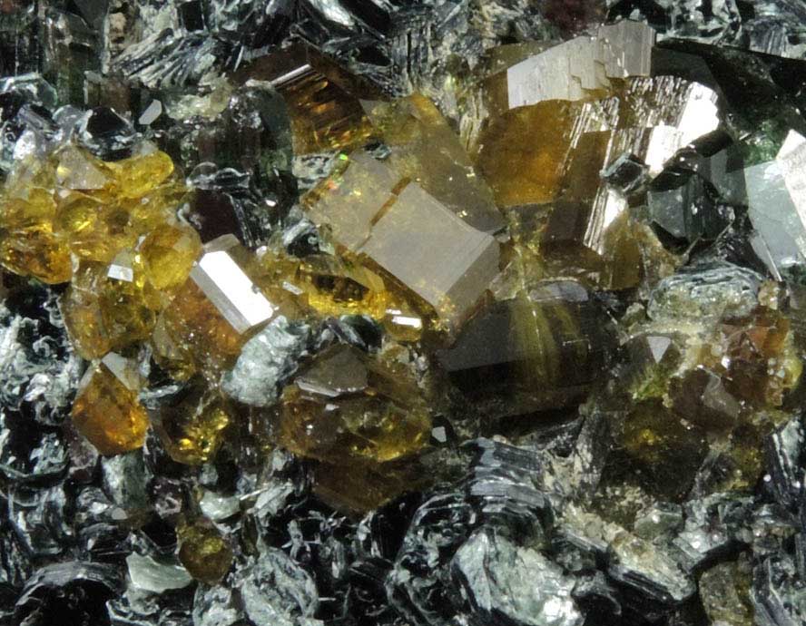 Epidote, Diopside, Grossular, Clinochlore from Marki Khel (southwest of Jalalabad), Nangarhar Province, Afghanistan