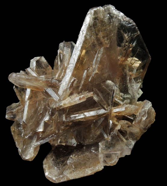 Barite on Pyrite from Quiruvilca Mine, Santiago de Chuco Province, La Libertad Department, Peru